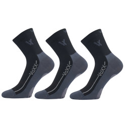 3PACK nogavice VoXX črne (Barefootan-black)