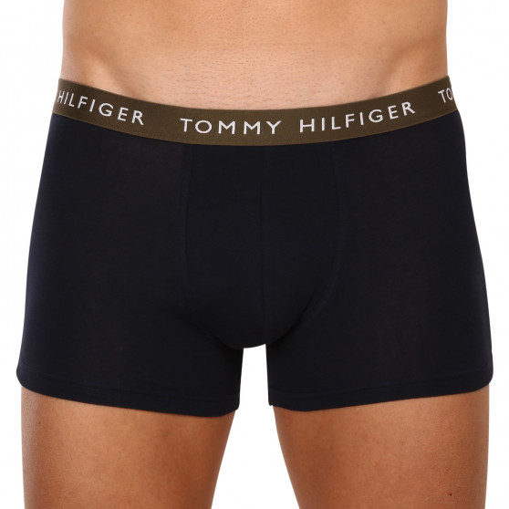 3PACK moške boksarice Tommy Hilfiger temno modre (UM0UM02324 0UG)