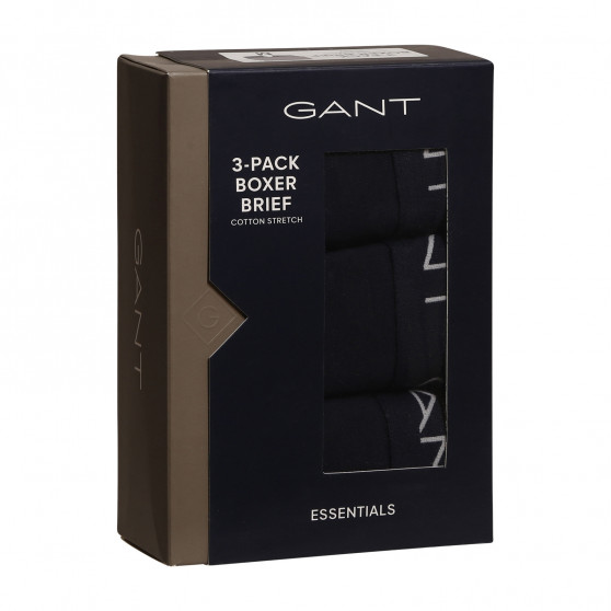 3PACK moške boksarice Gant modre (900003004-405)