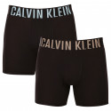 2PACK Moške boksarice Calvin Klein črne (NB2603A-6HF)