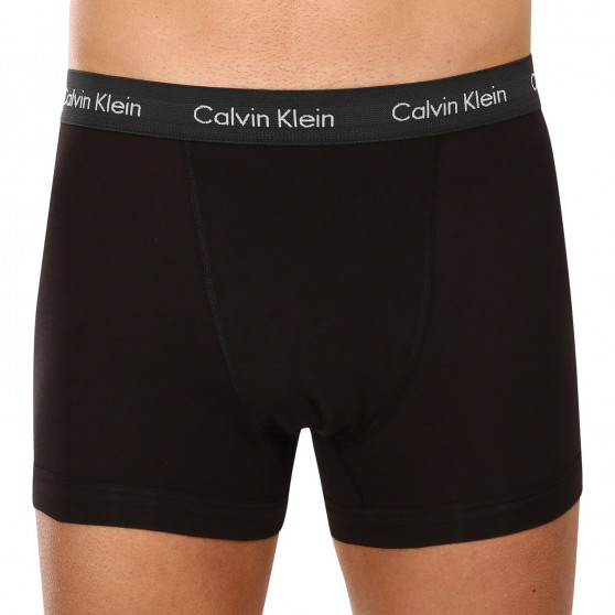 3PACK Moške boksarice Calvin Klein črne (U2662G-6GS)