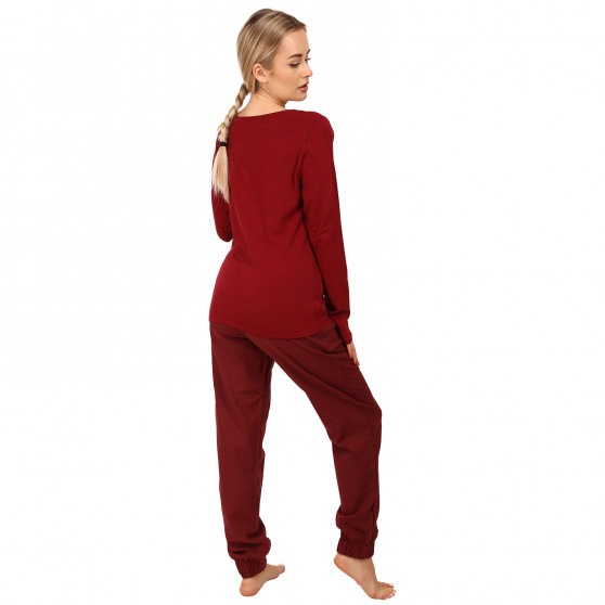 Ženska pižama Calvin Klein rdeča (QS6579E-TX4)