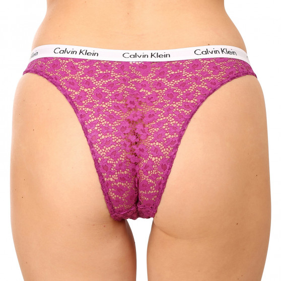 3PACK ženske brazilske hlačke Calvin Klein večbarvne (QD3925E-6Q2)