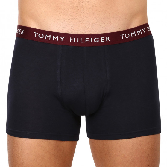 3PACK moške boksarice Tommy Hilfiger temno modre (UM0UM02324 0UJ)