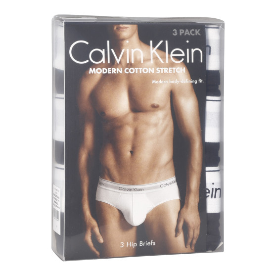 3PACK moške hlačke Calvin Klein črna (NB2379A-001)