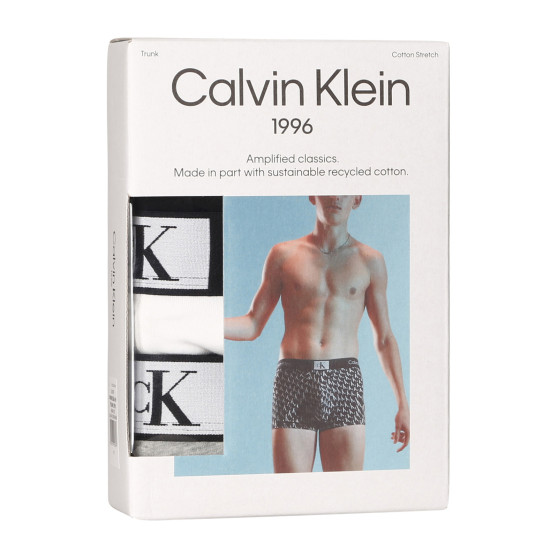 3PACK Moške boksarice Calvin Klein večbarvne (NB3528A-6H3)