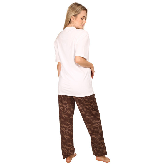 Ženska pižama Calvin Klein večbarvna (QS6976E-C80)