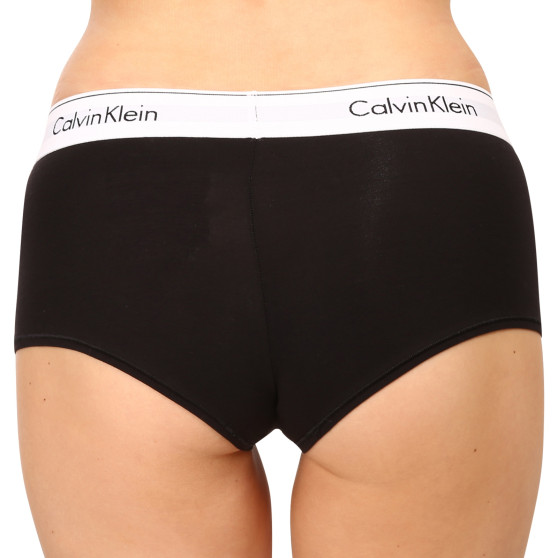 Ženske hlačke Calvin Klein z nogo črne barve (F3788E-001)