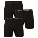 3PACK Moške boksarice Calvin Klein črne (NB1770A-XWB)