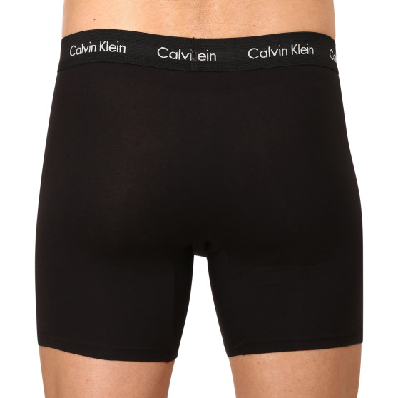 3PACK Moške boksarice Calvin Klein črne (NB1770A-XWB)