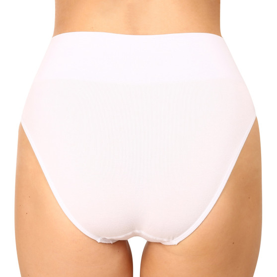 Ženske hlačne nogavice z vrvico Gina bele (00035)