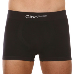 Moške boksarice Gino bambus brezšivne črne (53004)