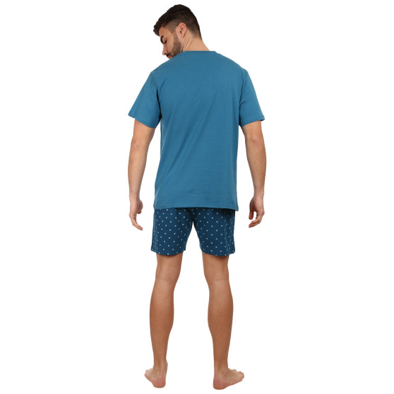 Moška pižama Gino modra (79130-DZMMGA)