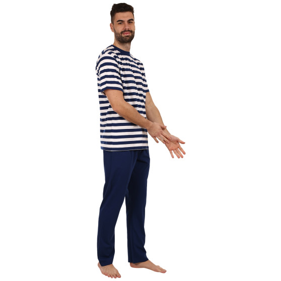 Moška pižama Gino večbarvna (79140-DCMMxB)