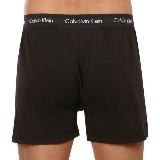 2PACK moške boksarice Calvin Klein črne (NB3522A-UB1)