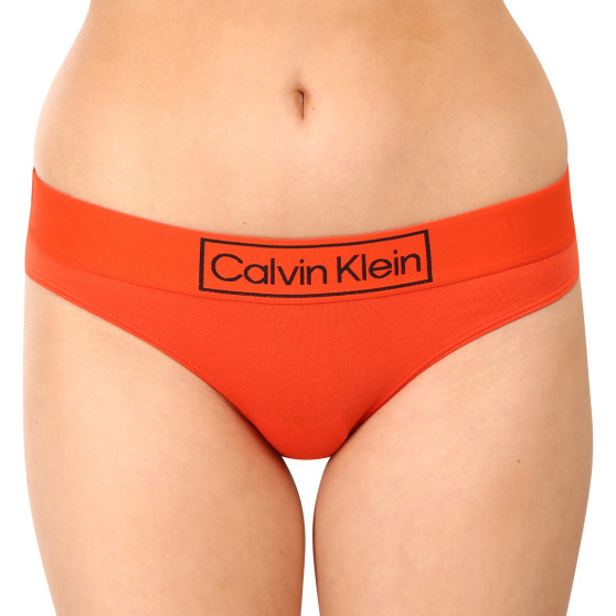 Ženske hlačke Calvin Klein oranžna (QF6775E-3CI)