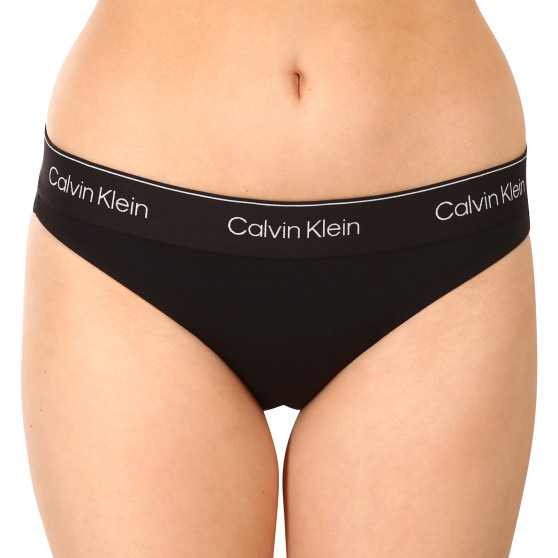 Ženske hlačke Calvin Klein črne (QF6925E-UB1)