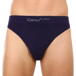 Moške hlačke Gino bambusova modra (50003)