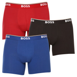 3PACK Moške boksarice BOSS večbarvne (50475282 962)