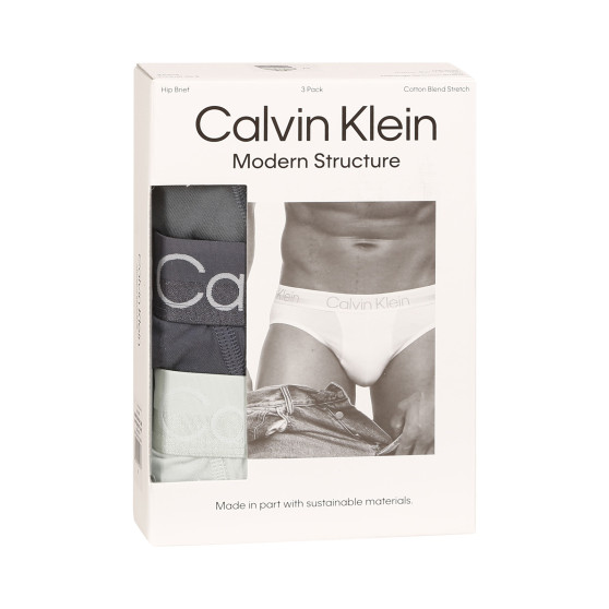 3PACK moške hlačke Calvin Klein večbarvne (NB2969A-CBB)