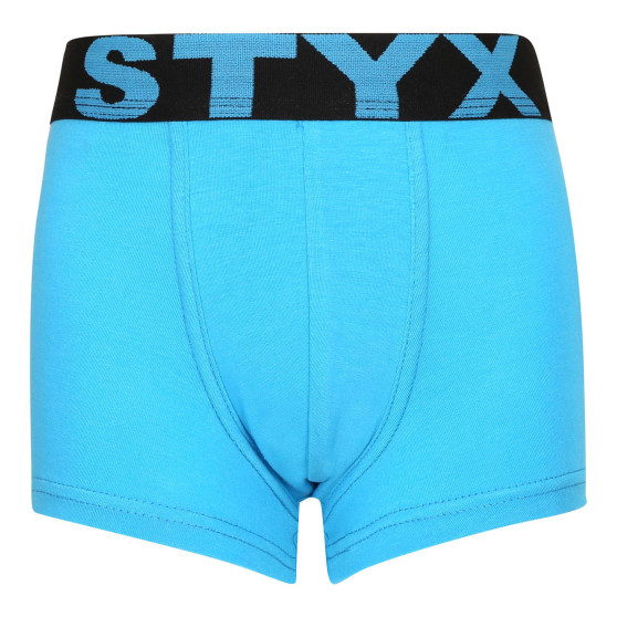 Otroške boksarice Styx športna guma svetlo modre (GJ1169)