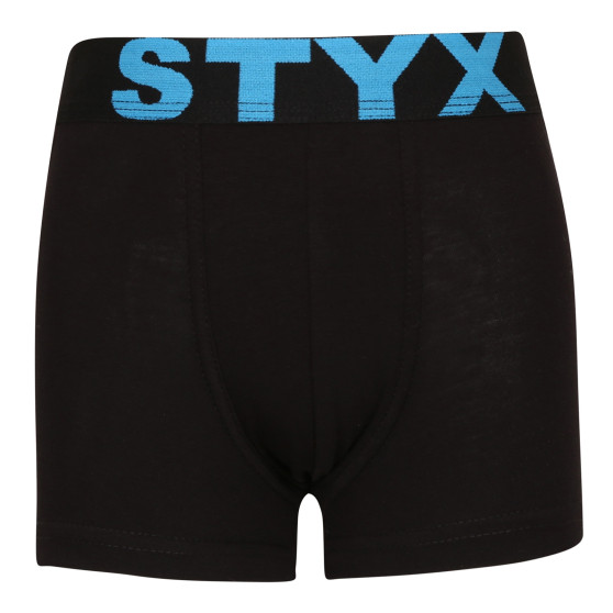 Otroške boksarice Styx športna guma črne (GJ961)