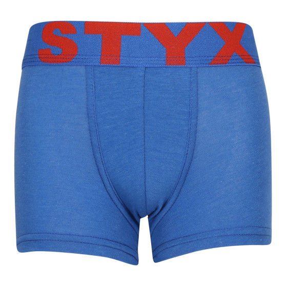 Otroške boksarice Styx športna guma modre (GJ967)