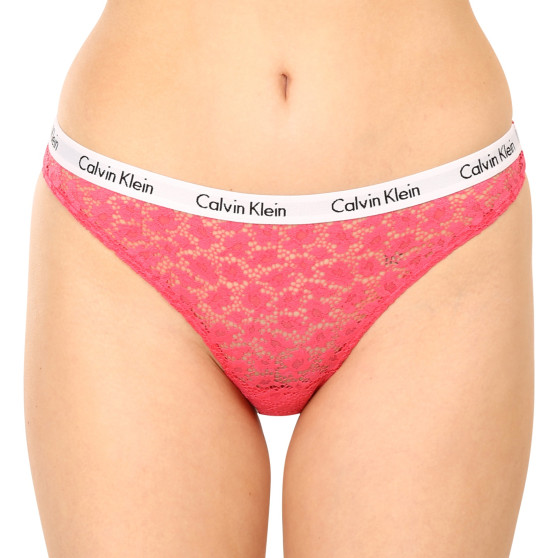 3PACK ženske brazilske hlačke Calvin Klein večbarvne (QD3925E-BP3)