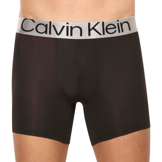 3PACK Moške boksarice Calvin Klein črne (NB3075A-7V1)