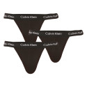3PACK moške jockstrapi Calvin Klein črne (NB2623A-UB1)