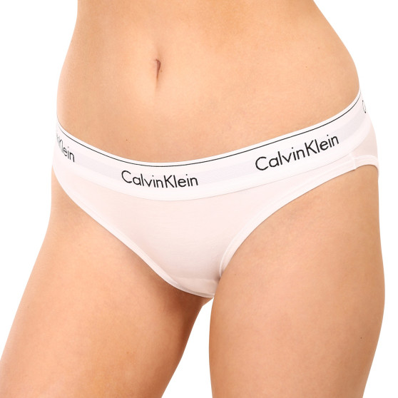 Ženske hlačke Calvin Klein bele (F3787E-100)