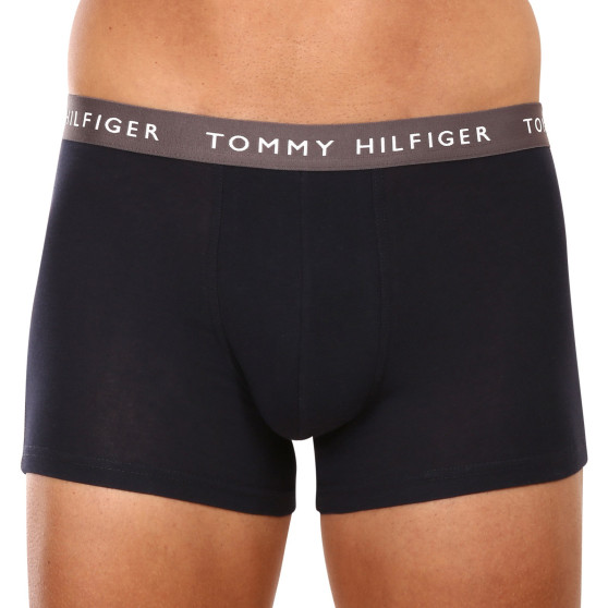 3PACK moške boksarice Tommy Hilfiger temno modre (UM0UM02324 0XX)