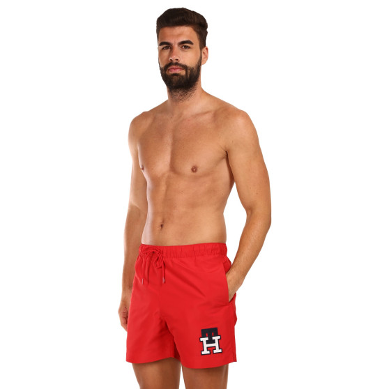 Moške kopalke Tommy Hilfiger rdeče (UM0UM02732 XLG)