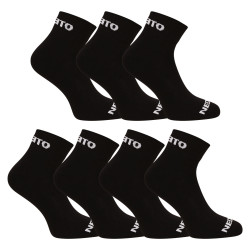 7PACK nogavice Nedeto gležnjarji črni (7NDTPK001-brand)
