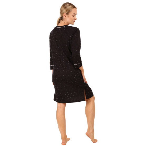 Ženska nočna srajca Cornette črne (485/296)