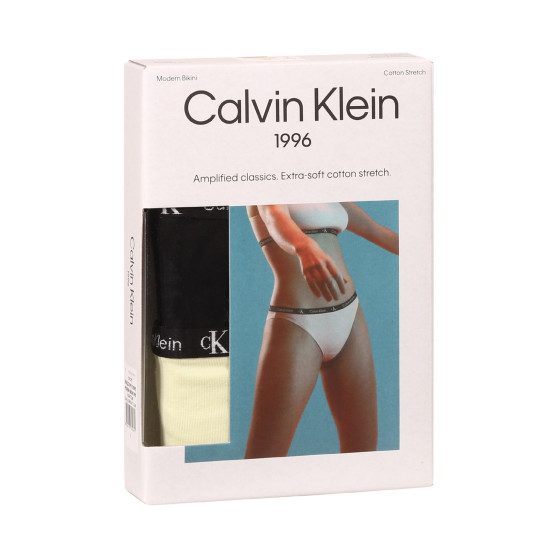 2PACK ženske hlačke Calvin Klein večbarvne (QD3991E-BP5)
