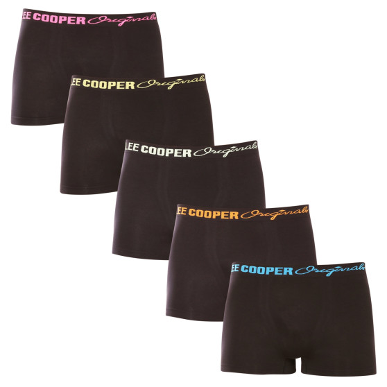 5PACK Moške boksarice Lee Cooper črne (LCU3200774A-1948355)