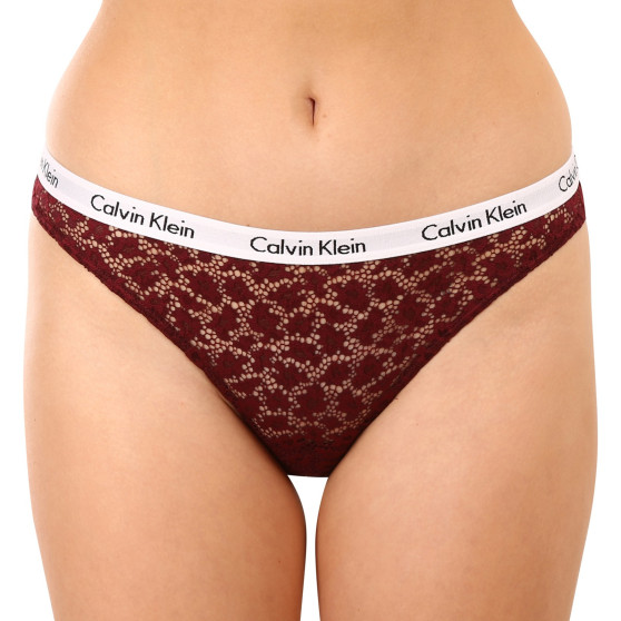 3PACK ženske hlačke Calvin Klein prevelike večbarvne (QD3975E-BP7)