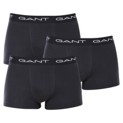3PACK Moške boksarice Gant črne (900013003-005)