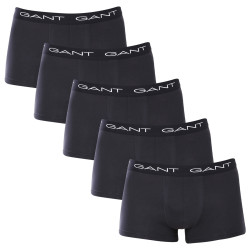5PACK Moške boksarice Gant črne (900015003-005)