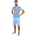 Moška pižama Foltýn modra (FPK12)