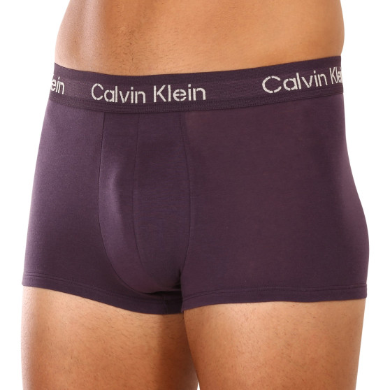 3PACK Moške boksarice Calvin Klein večbarvne (NB3705A-FZ4)