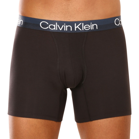 3PACK Moške boksarice Calvin Klein črne (NB2971A-GZ5)