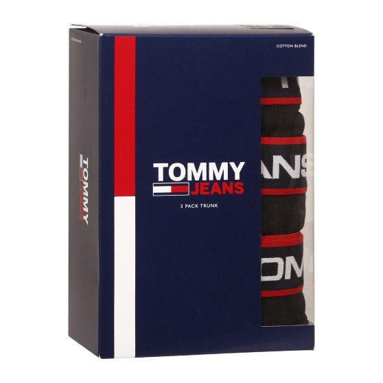 3PACK Moške boksarice Tommy Hilfiger črne (UM0UM02968 0R7)