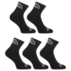 5PACK nogavice Styx gležnjarji črni (5HK960)