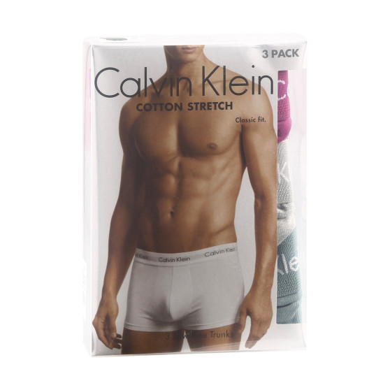 3PACK Moške boksarice Calvin Klein večbarvne (U2664G-H51)