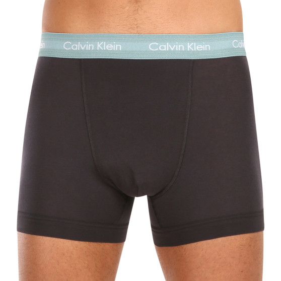 3PACK Moške boksarice Calvin Klein črne (U2662G-H53)