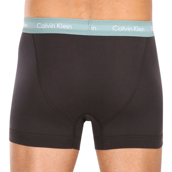 3PACK Moške boksarice Calvin Klein črne (U2662G-H53)