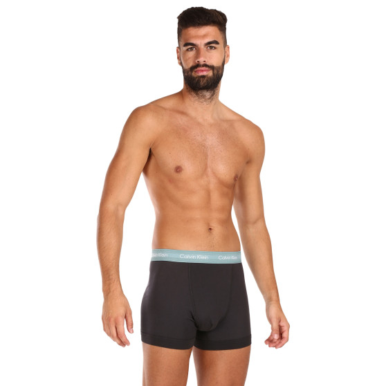 3PACK Moške boksarice Calvin Klein črne (U2662G-H53)