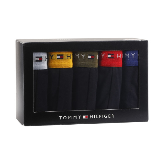 5PACK Moške boksarice Tommy Hilfiger črne (UM0UM03061 0W9)